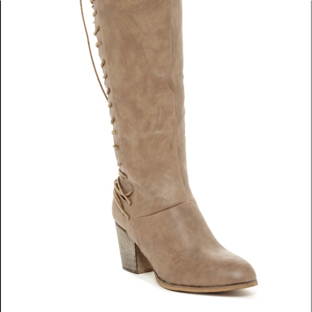 Tall Taupe Boot True to size